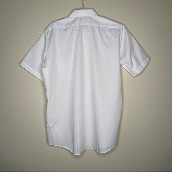 Kent Arrow Men’s White Short Sleeves Shirt 15 1/2” - Picture 2 of 7